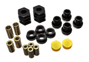 Honda CRX Control Arm Bushing Set - Front - Energy Suspension - Performance Polyurethane - Black - `96-`00